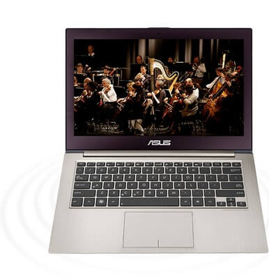 На ноутбуке Asus ZenBook UX32LA мигает экран